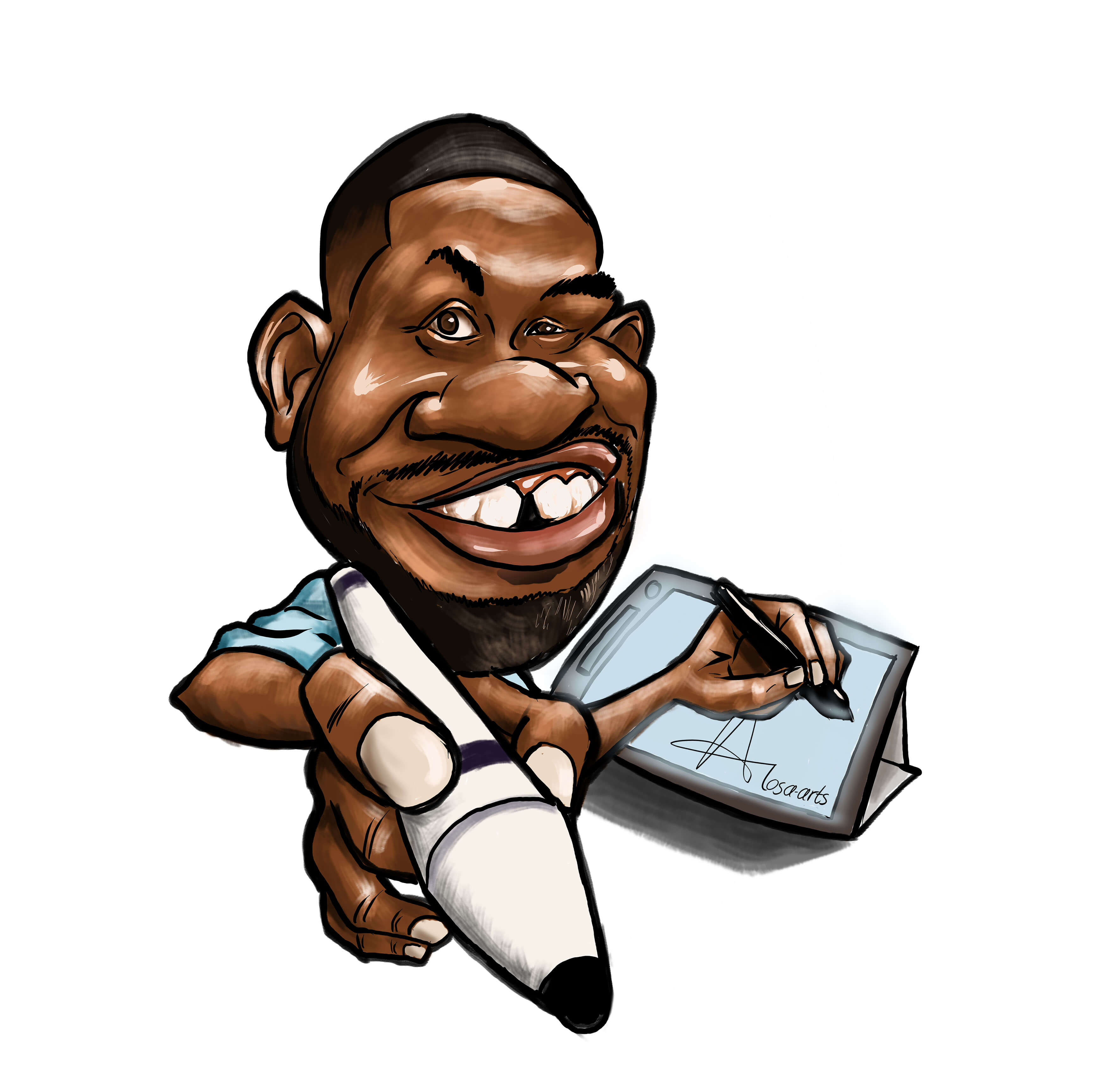 Main caricature of Alosa